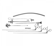 Мод. 013S, Цистоуретроскоп операционный комплект с гибким инструментом ЦуО-ВС-11.