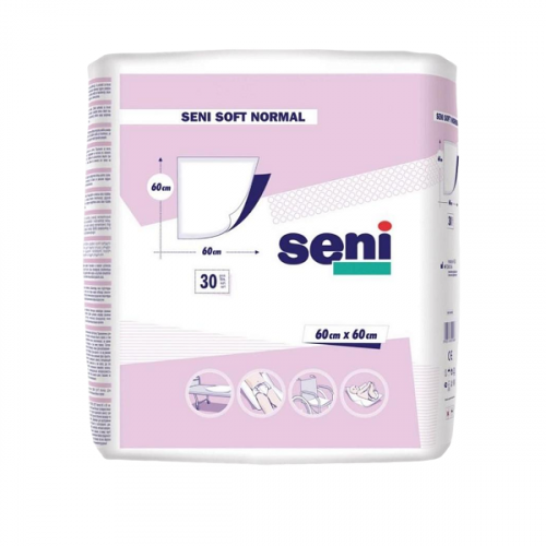 Пеленки впитывающие Seni soft normal 60x60 см (30 штук в упаковке)