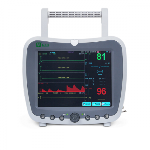 Прикроватный монитор пациента мультипараметрический с принадлежностями  G3H без поверки