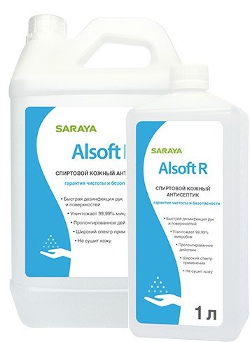 Alsoft R (Алсофт) кожный антисептик для локтевых дозаторов, жидк., 1 л