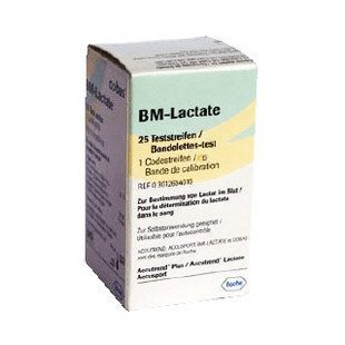 Тест-полоски на уров. лактата в кап. крови AccuTrend BM-Lactate, 25 шт.